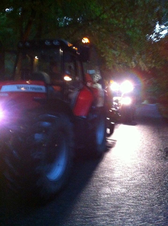 Massey Ferguson 6480 - da vi var ude og wrappe billede 16
