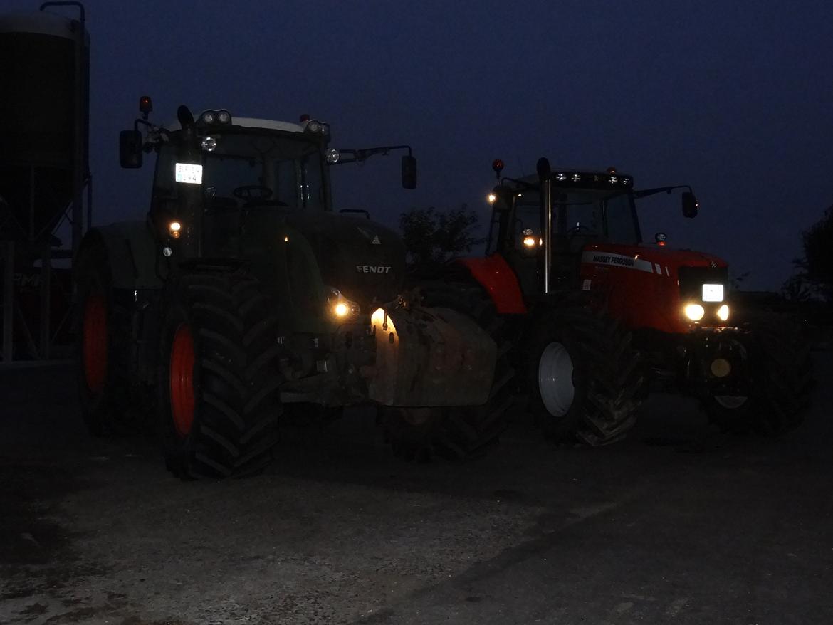 Massey Ferguson 7495 Dyna VT - Aftenen inden træk i Møldrup. billede 22