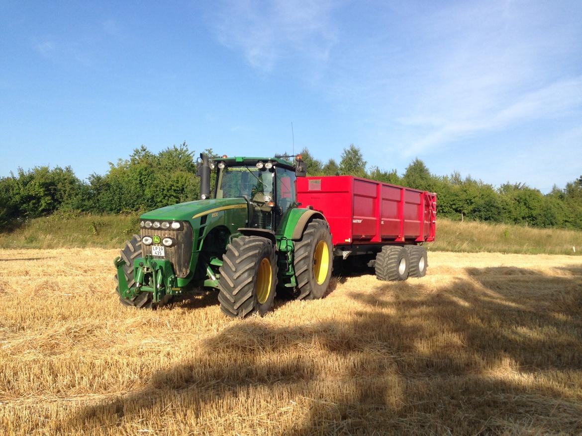 John Deere 8530 - så går det sgu løs  billede 5