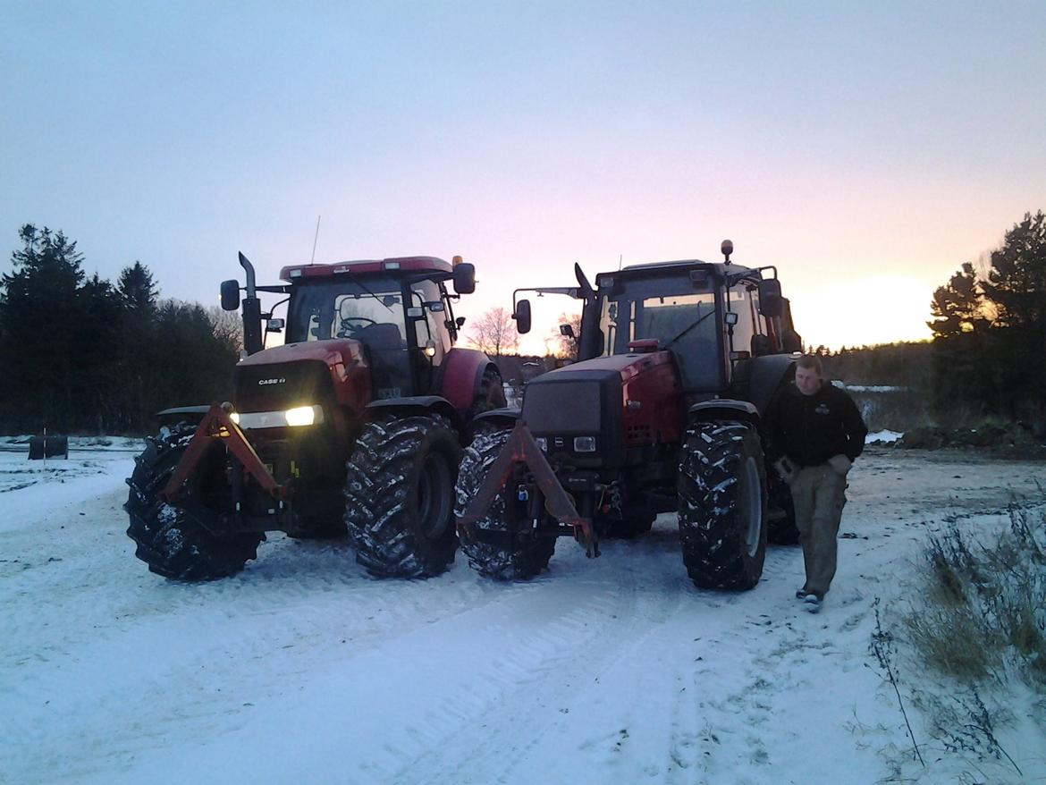 Valtra 8150 - jord flytning vinteren 2012-2013 billede 14
