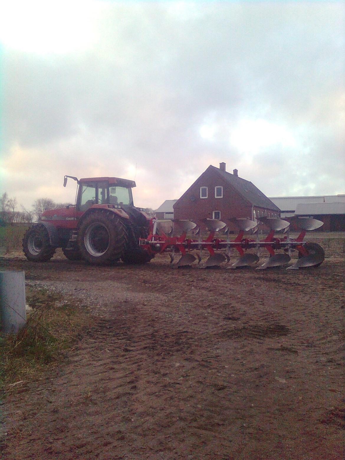 Case IH 7250 pro - dengang vi pløjede lidt med den for sjov :P billede 15