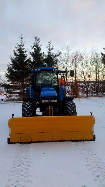 New Holland TM 125 - Klar til vinteren 2013 med Snowline 2810  billede 2