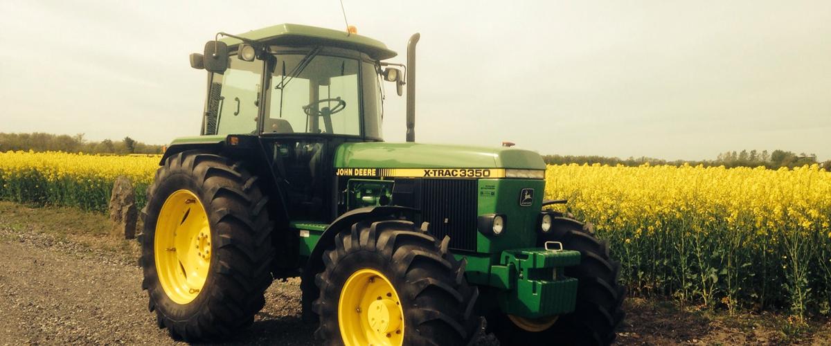 John Deere 3350 x-trac - 1991 - en dejlig traktor starder alt...