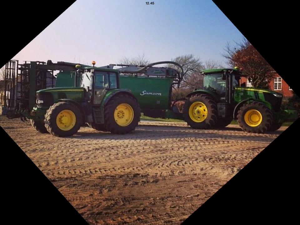 John Deere 7280R   *Buller* - Her holder hun så sammen med Baby ..  billede 5